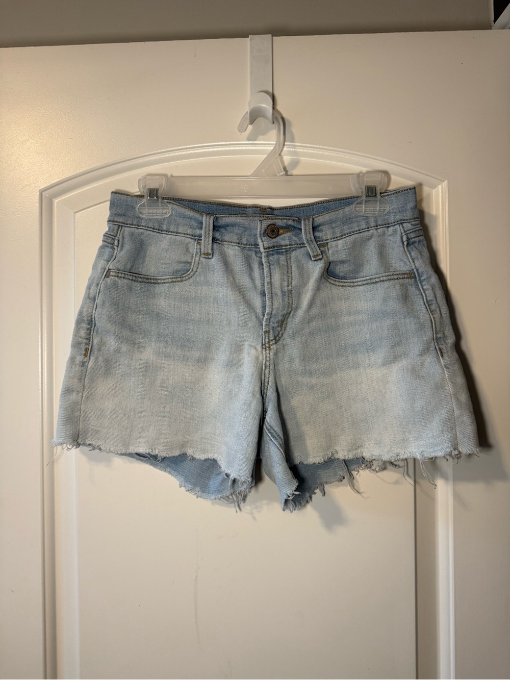Old Navy Light Blue Denim Cutoff Shorts